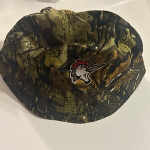 Fayetteville Woodpeckers Camp Bucket Hat